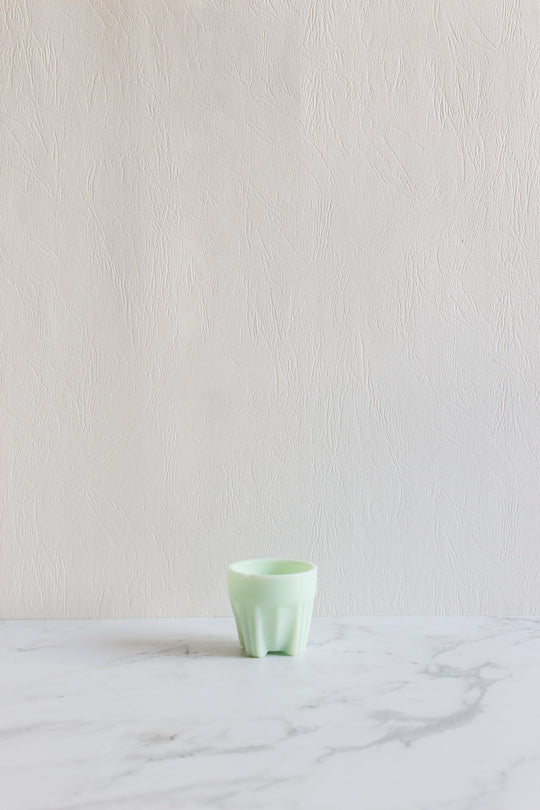 trio of vintage french egg cups - eclectic collection