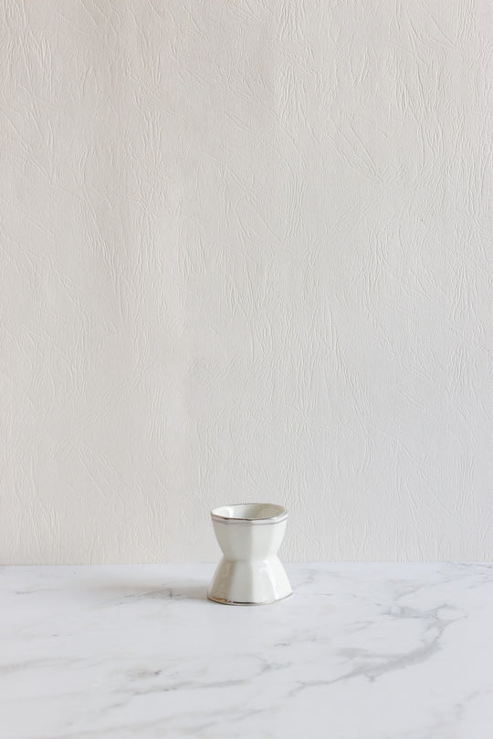 trio of vintage french egg cups - eclectic collection