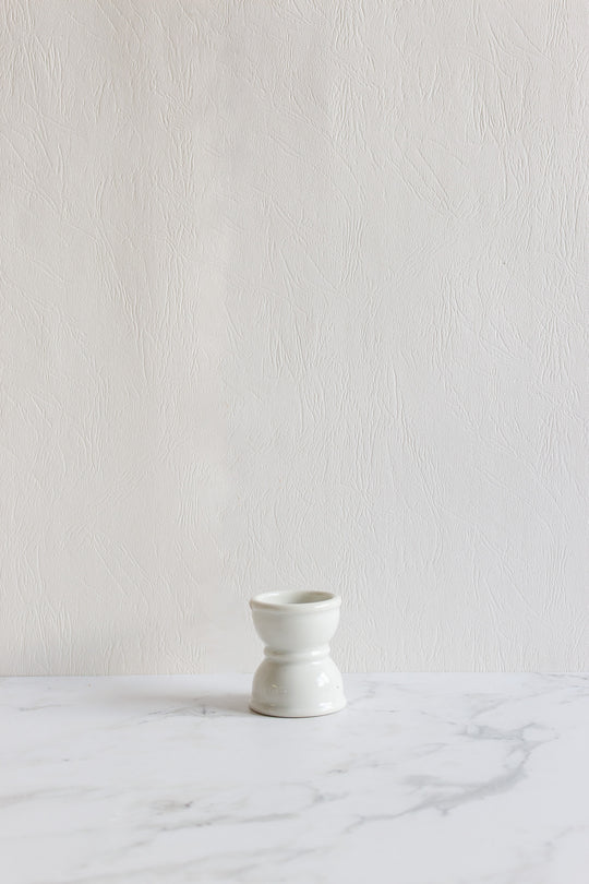 trio of vintage french egg cups - eclectic collection