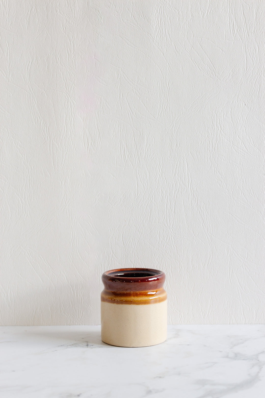 vintage french ceramic "moutarde" jar