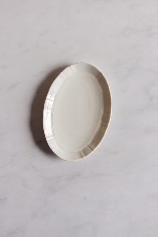 vintage English porcelain “ravier”