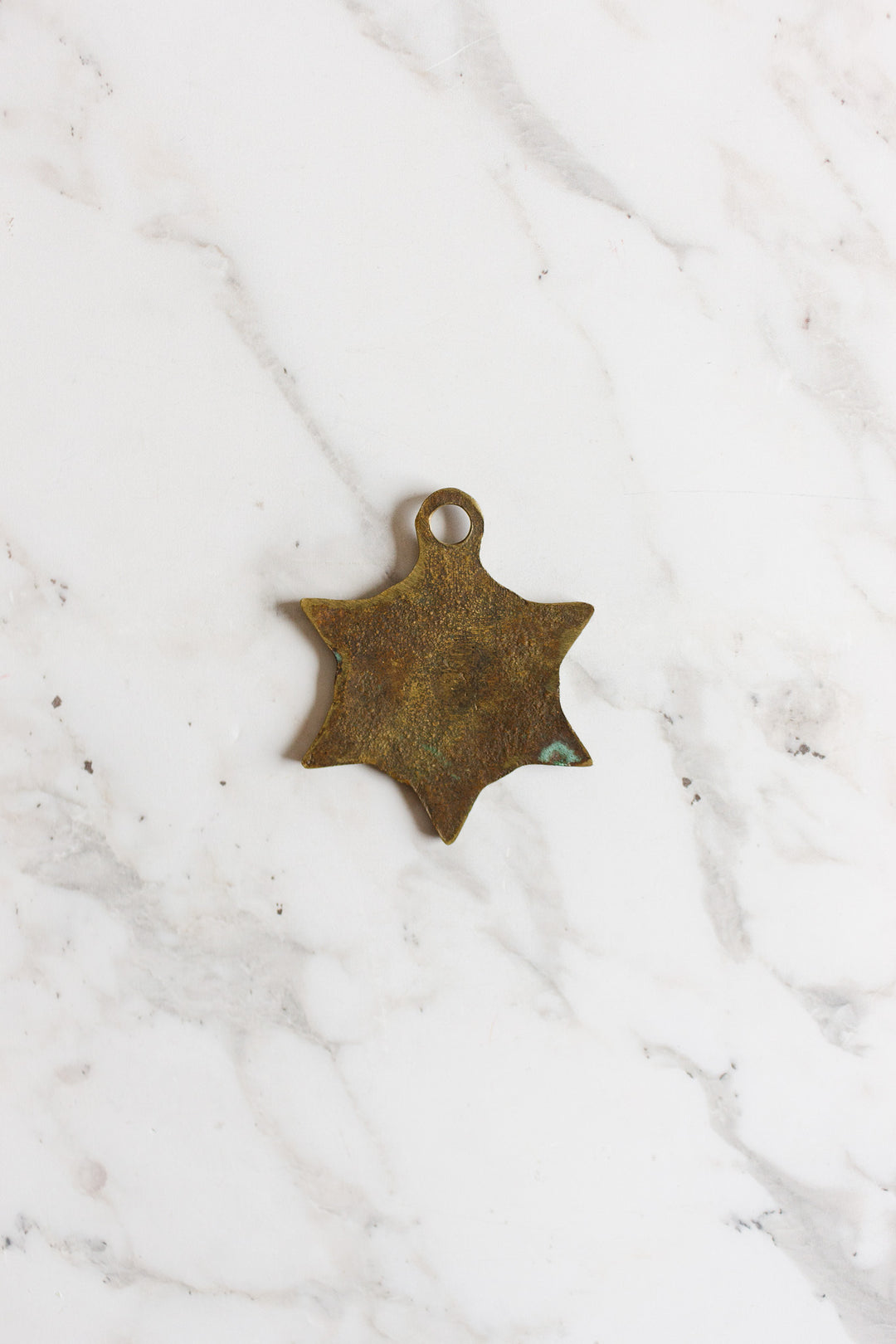 rare 1920s "hotel montgomery" étoile brass key fob