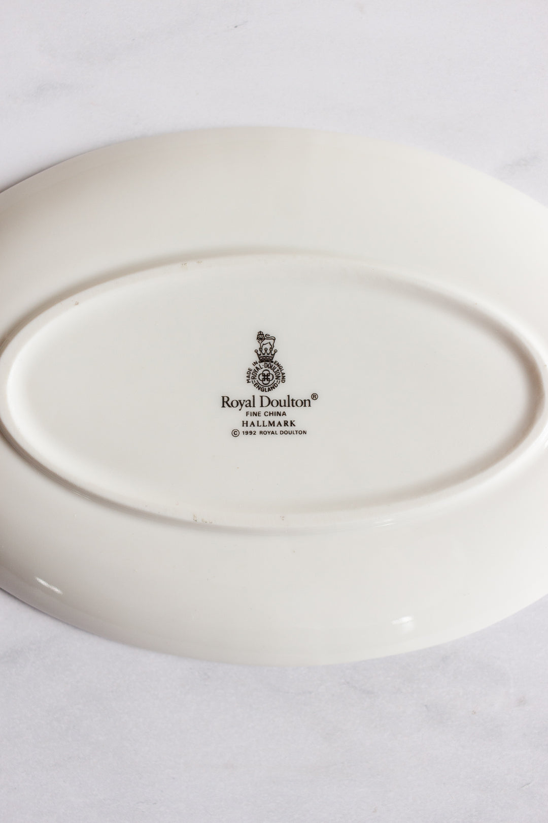 vintage English porcelain “ravier”