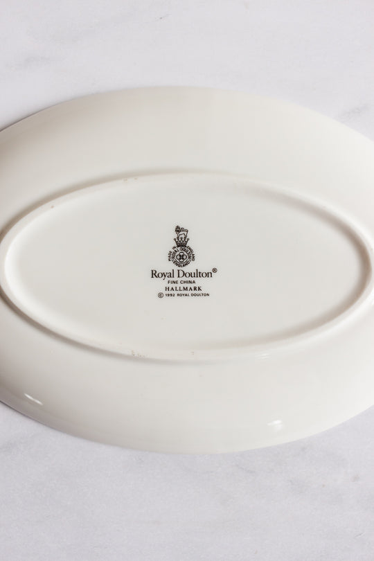 vintage English porcelain “ravier”