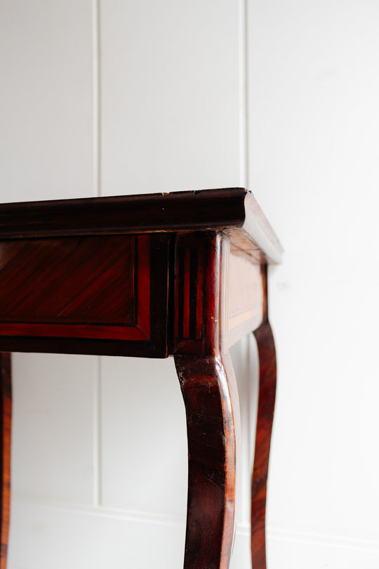 antique french mother of pearl inlay table