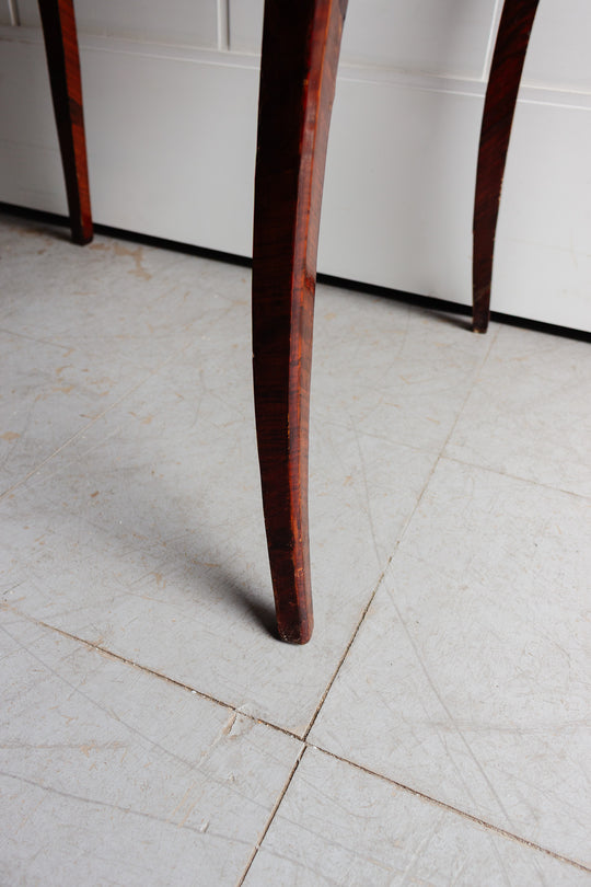 antique french mother of pearl inlay table