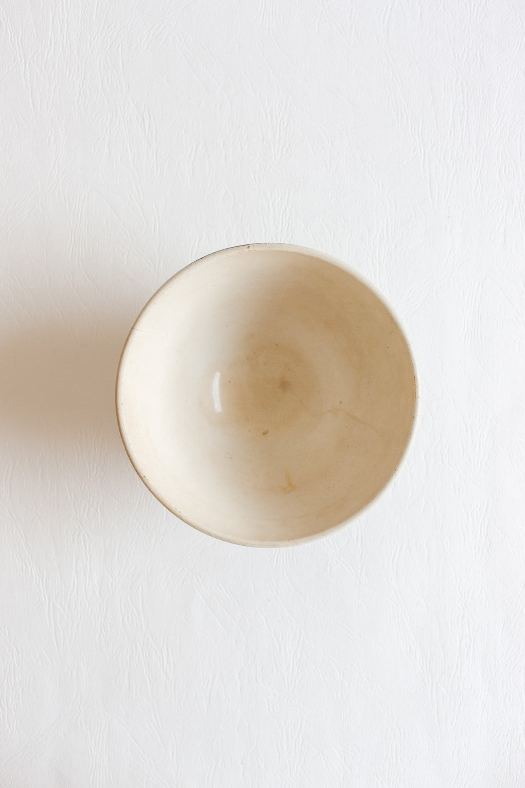 1920s french transferware café au lait bowl