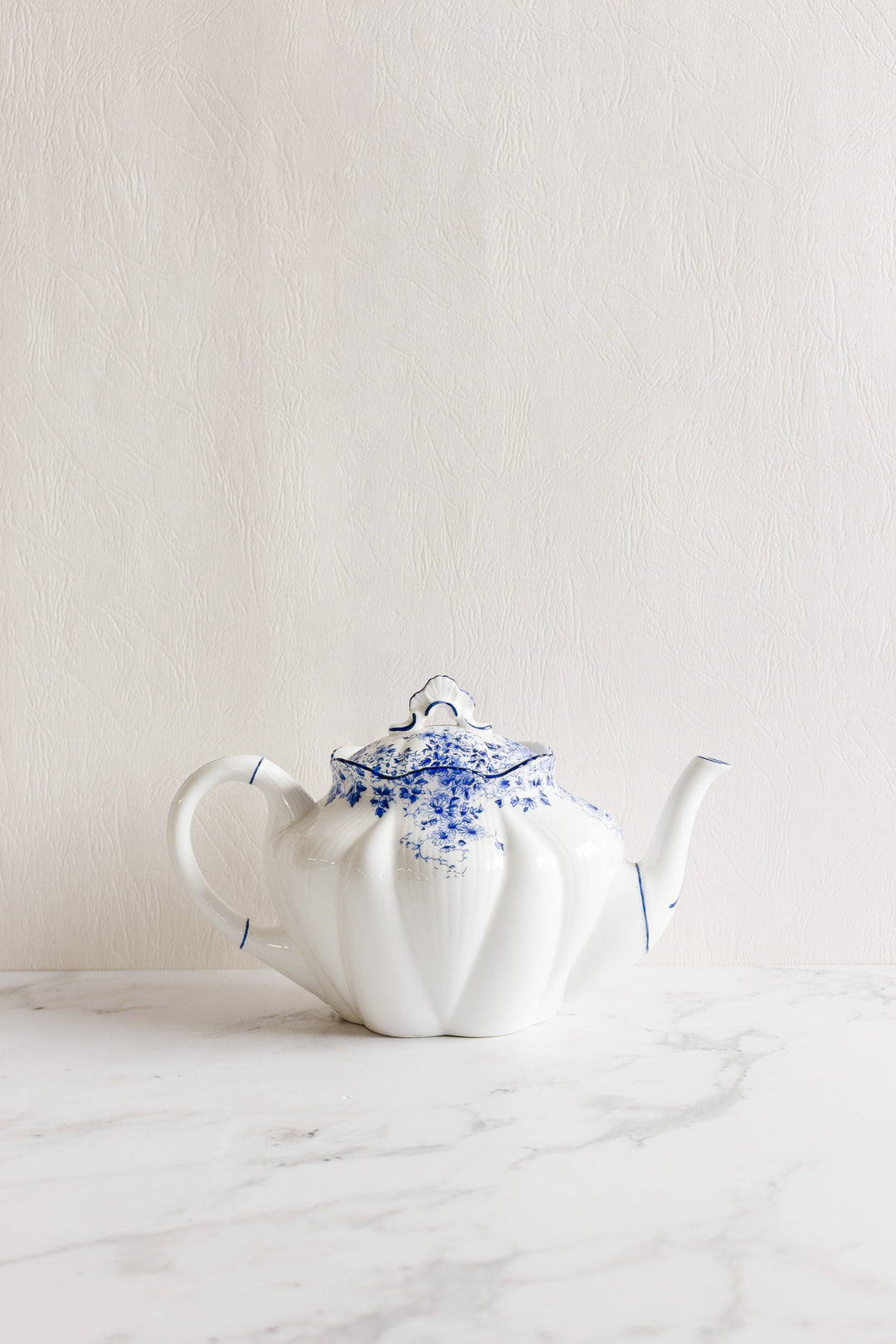 rare vintage shelley dainty blue tea set