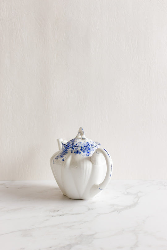 rare vintage shelley dainty blue tea set