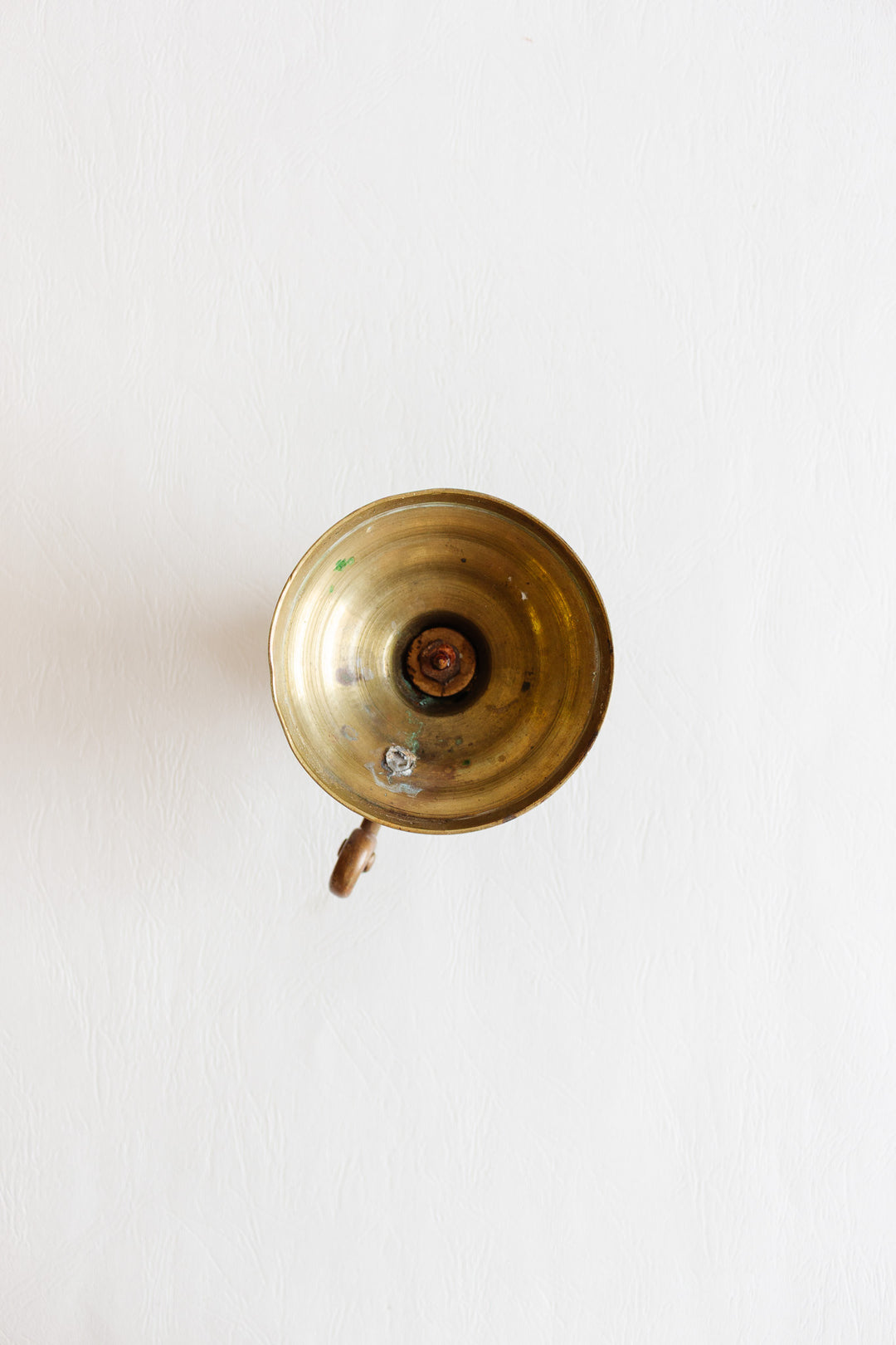 vintage french cast metal chamberstick