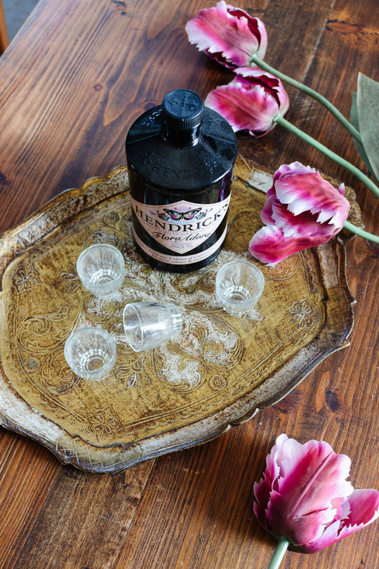 classic vintage italian gold florentine tray
