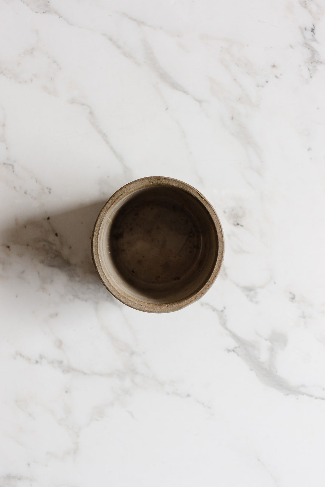 vintage french grès du Berry salt cellar