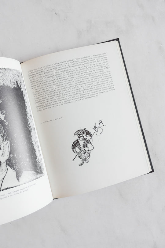 vintage French art book, “gaugin”