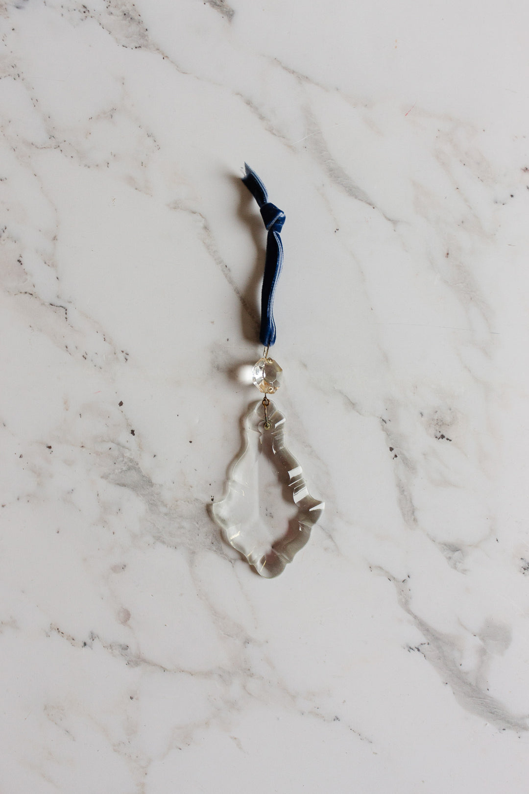 antique french hand cut crystal chandelier pendalogue ornament with petite crystal