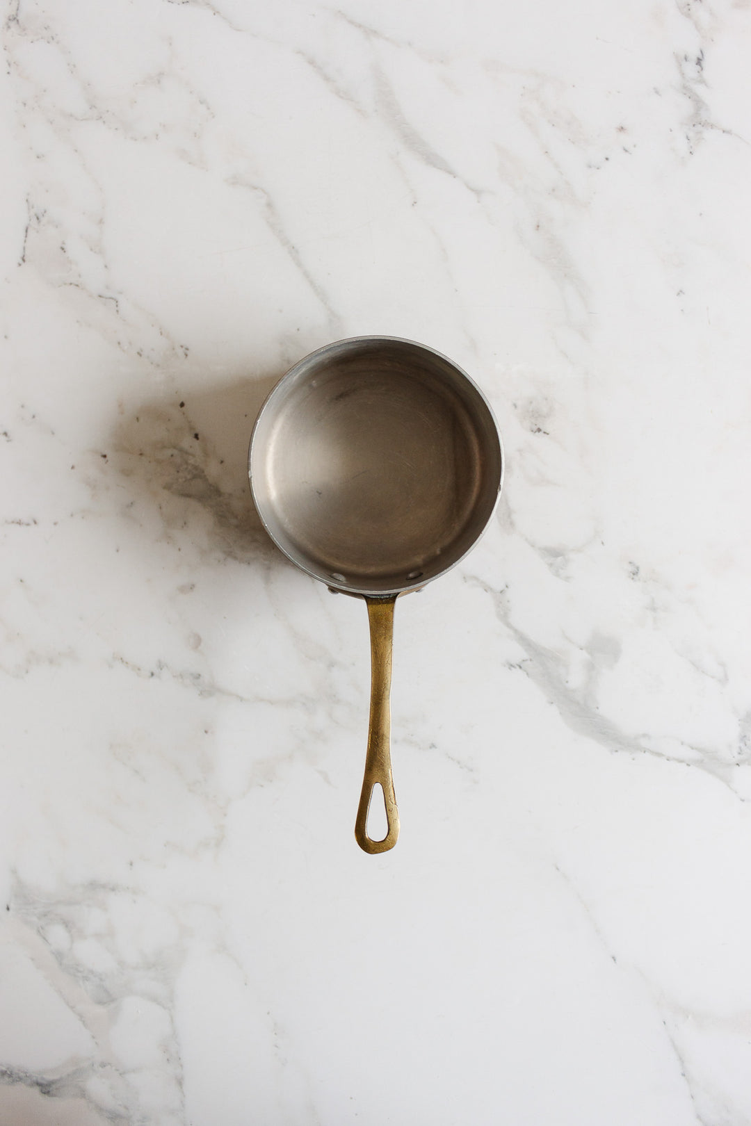 vintage french petit copper pot