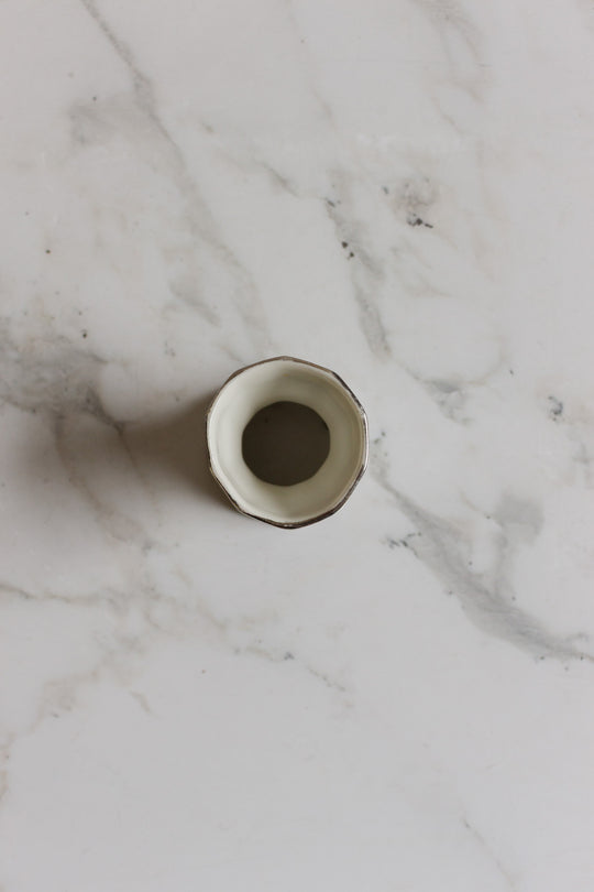 trio of vintage french egg cups - eclectic collection