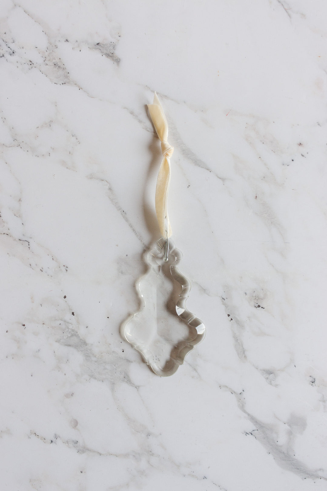 antique french hand cut crystal silhouette chandelier pendant