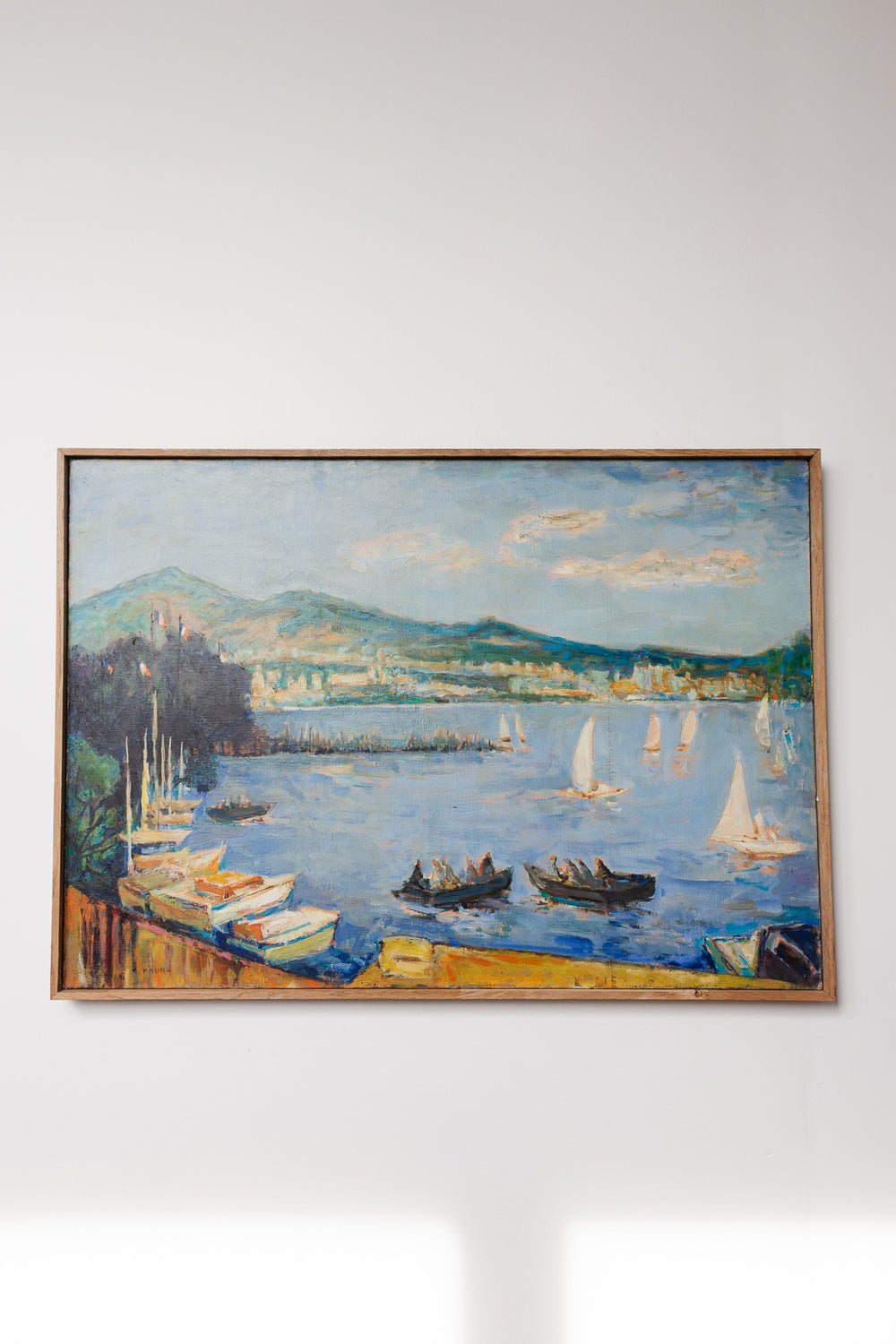 les bateaux et l'océan