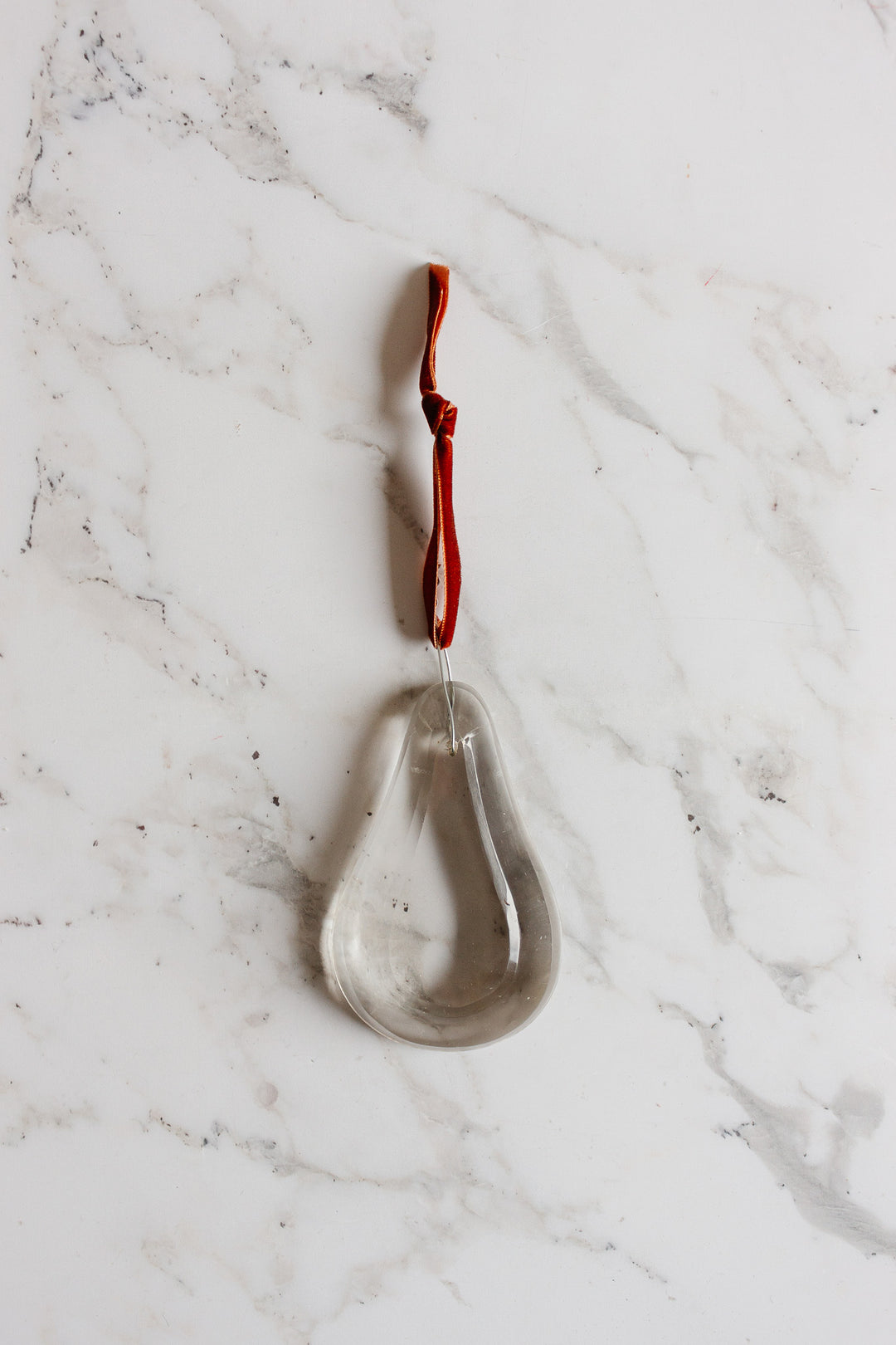 antique french extra large hand cut chandelier pear shaped ornament