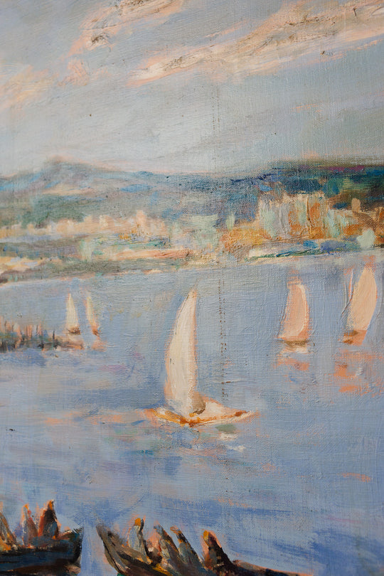 les bateaux et l'océan