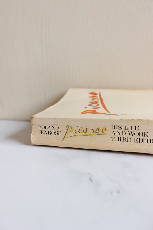 "Picasso: his life and his work" vintage book