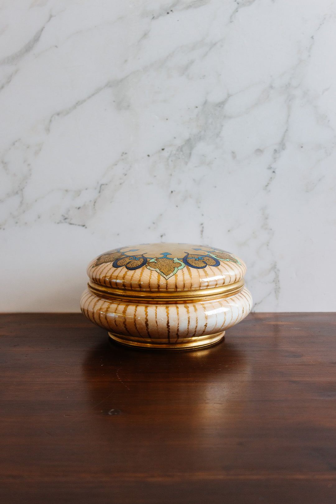 exquisite extra large 1910 limoges porcelain dresser box