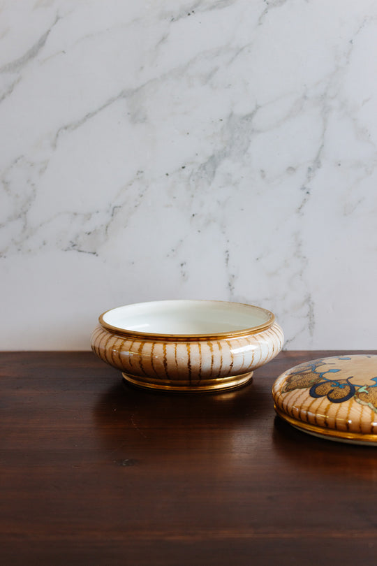 exquisite extra large 1910 limoges porcelain dresser box