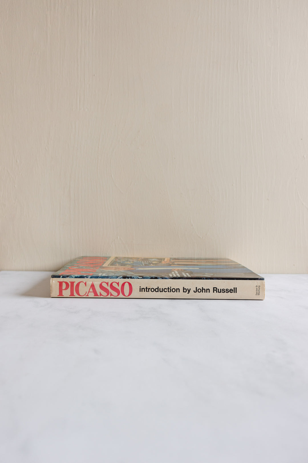 vintage book "Picasso: his life, his art"