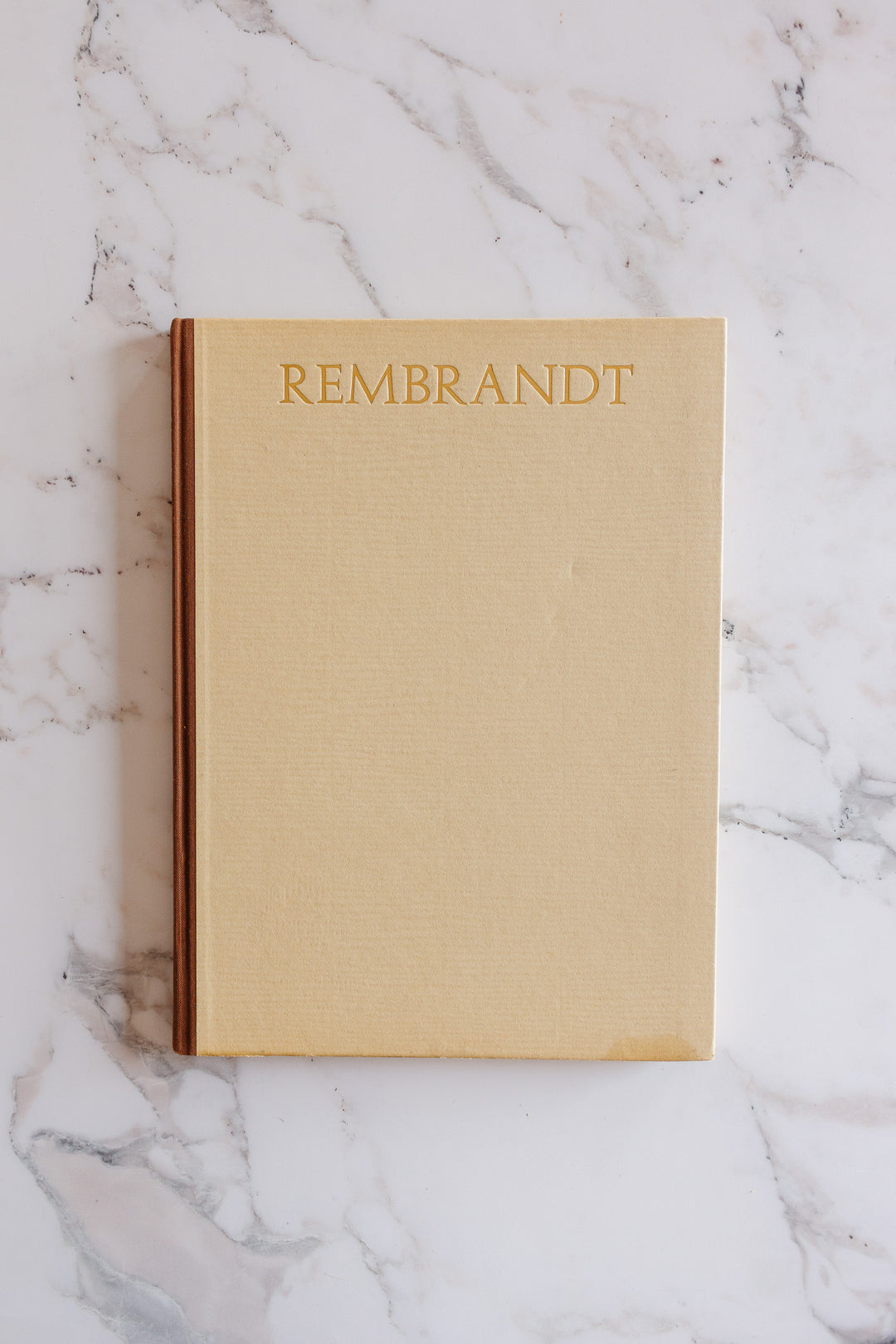 Rembrandt vintage German book