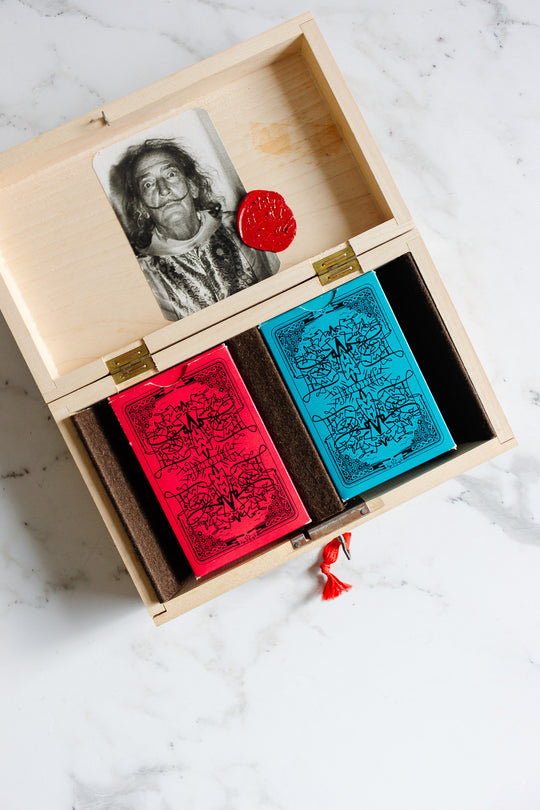 rare vintage Salvador dali card set