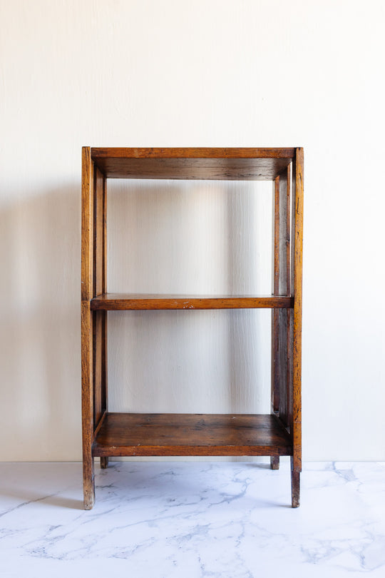 vintage French pine bespoke arts & crafts style side table