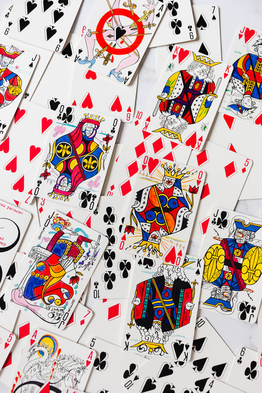 rare vintage Salvador dali card set