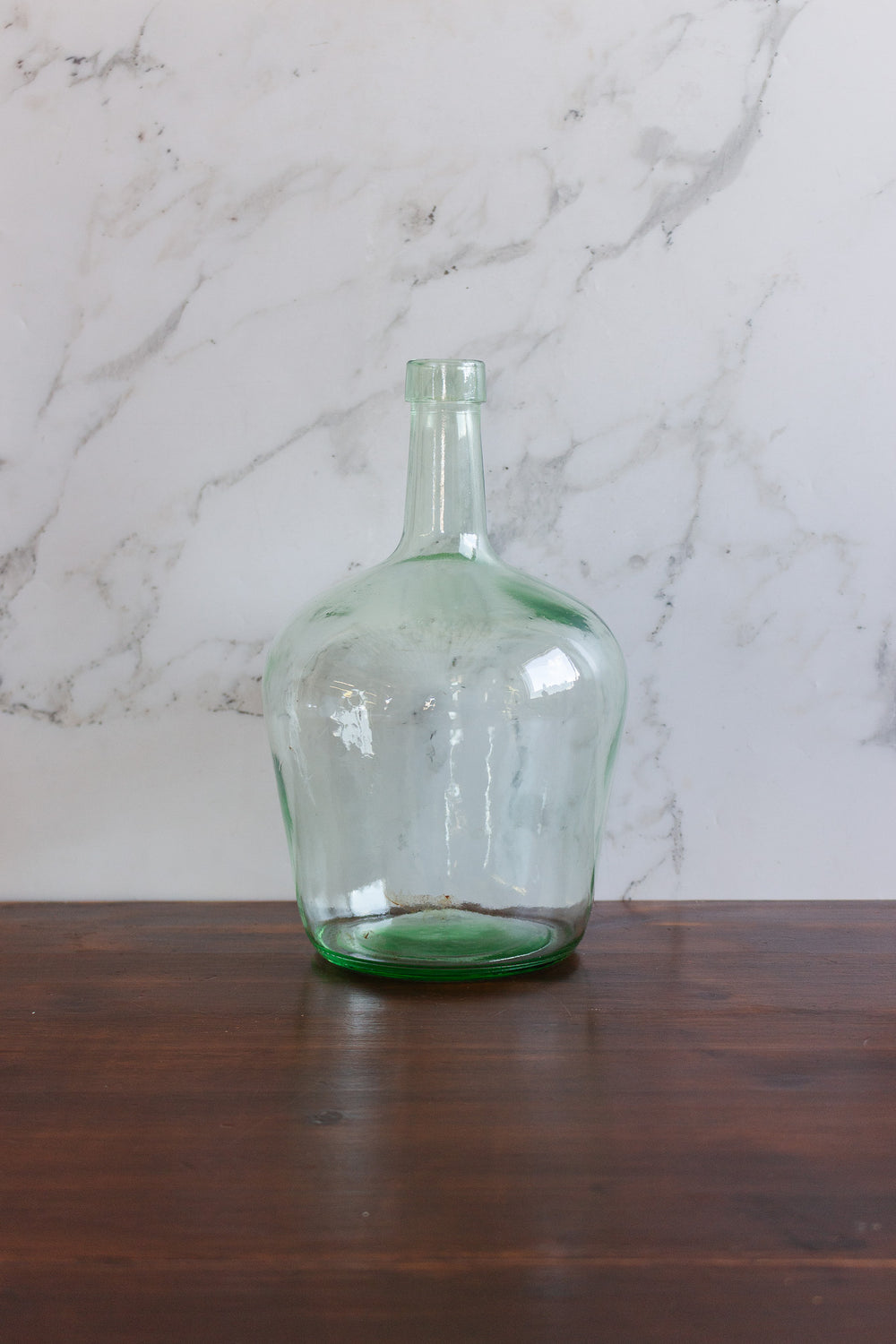 vintage french glass demijohn