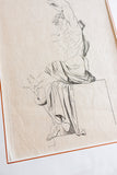antique engraving “Laocoon”, artist’s study from “The Proportions of the Human Body”