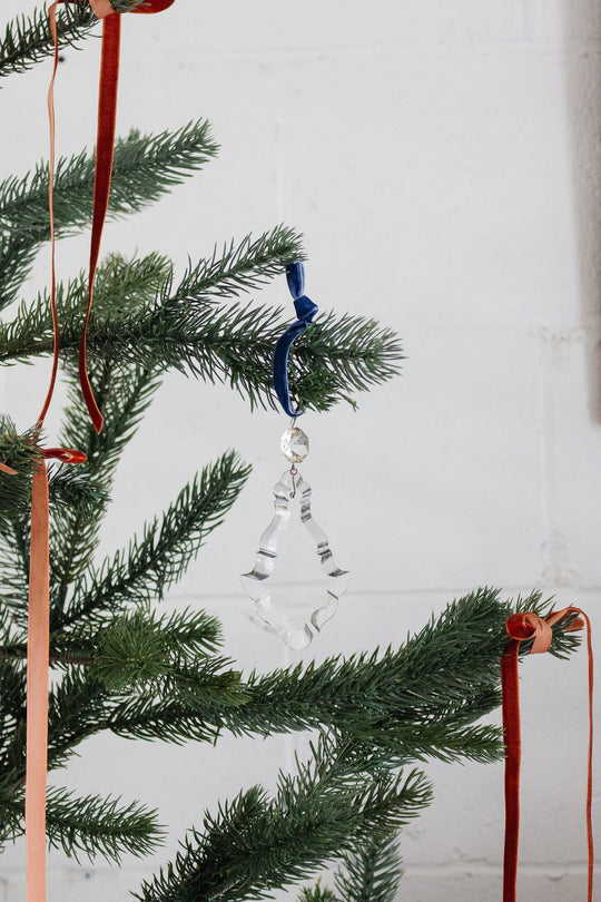 antique french hand cut crystal chandelier pendalogue ornament with petite crystal