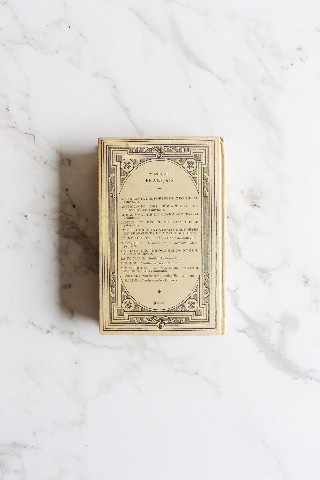 1929 french school edition — fables by jean de la fontaine