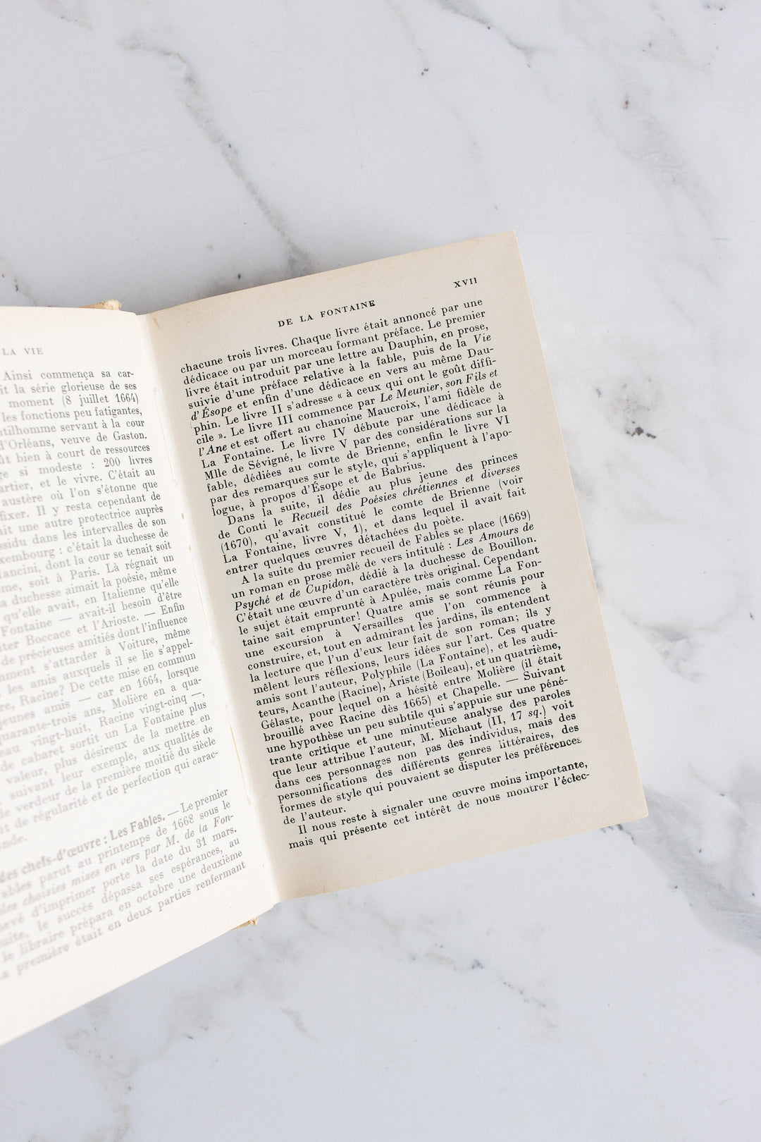 1929 french school edition — fables by jean de la fontaine