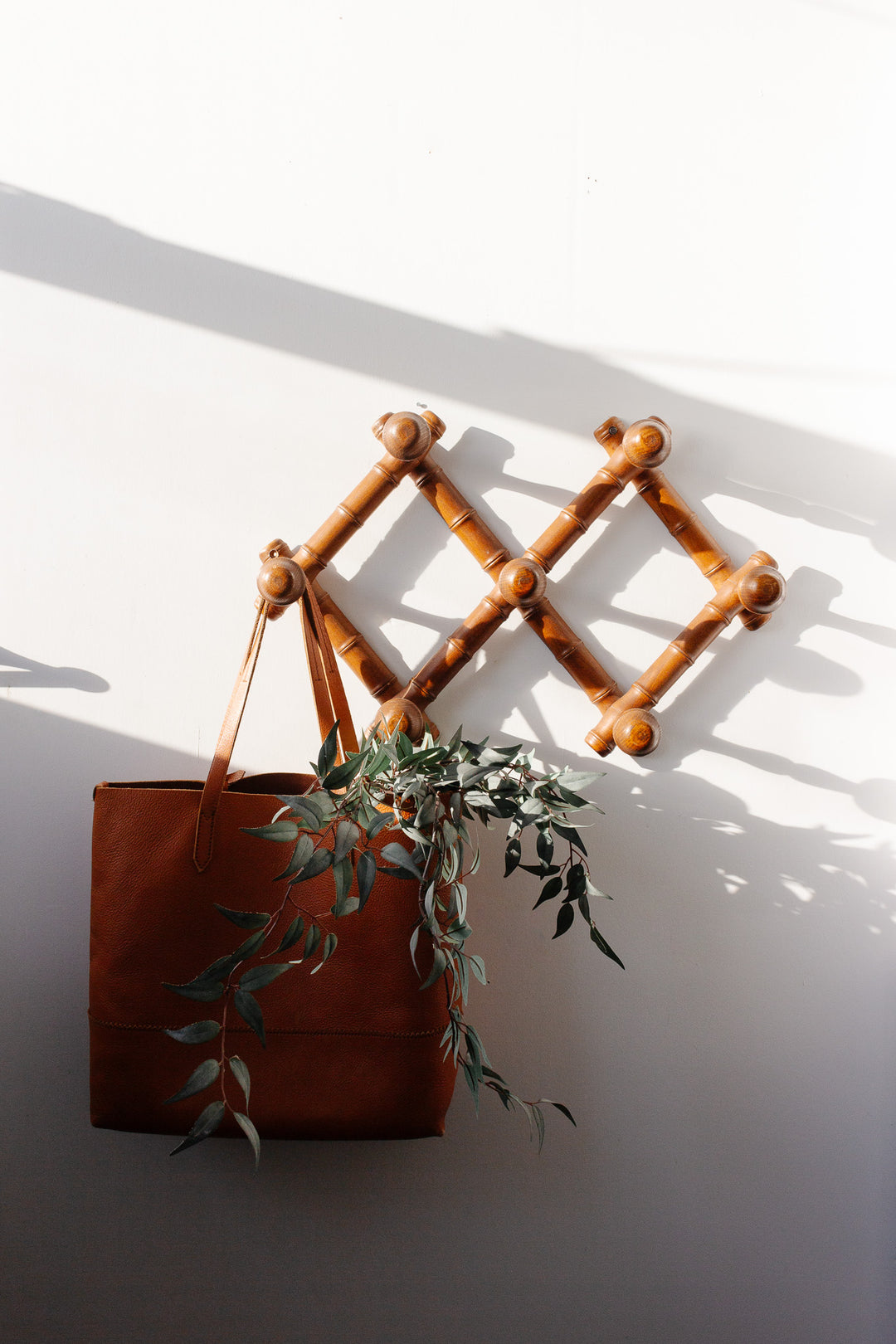 rare antique french collapsible faux bamboo coat rack
