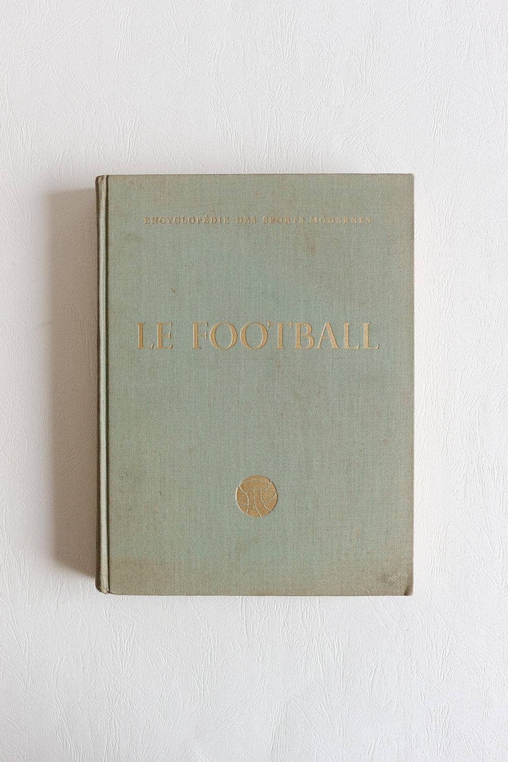 "le football" midcentury french coffee table books: volumes 1 and 2