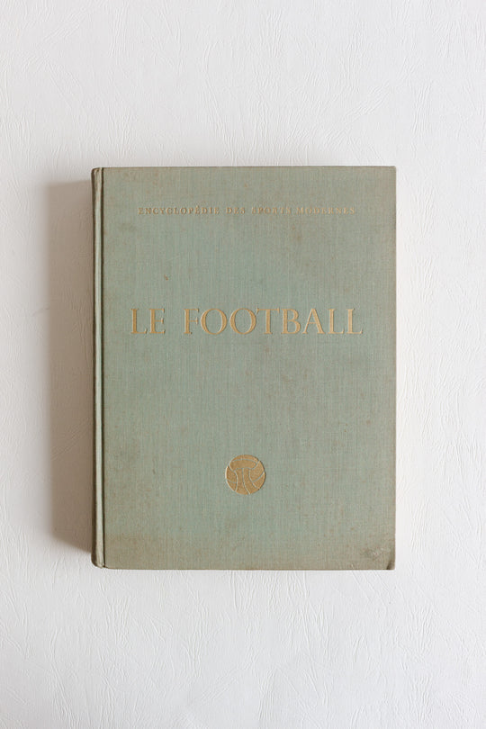 "le football" midcentury french coffee table books: volumes 1 and 2