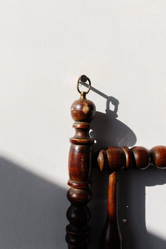 18th century Napoleon III Victorian bobbin-turned hat rack