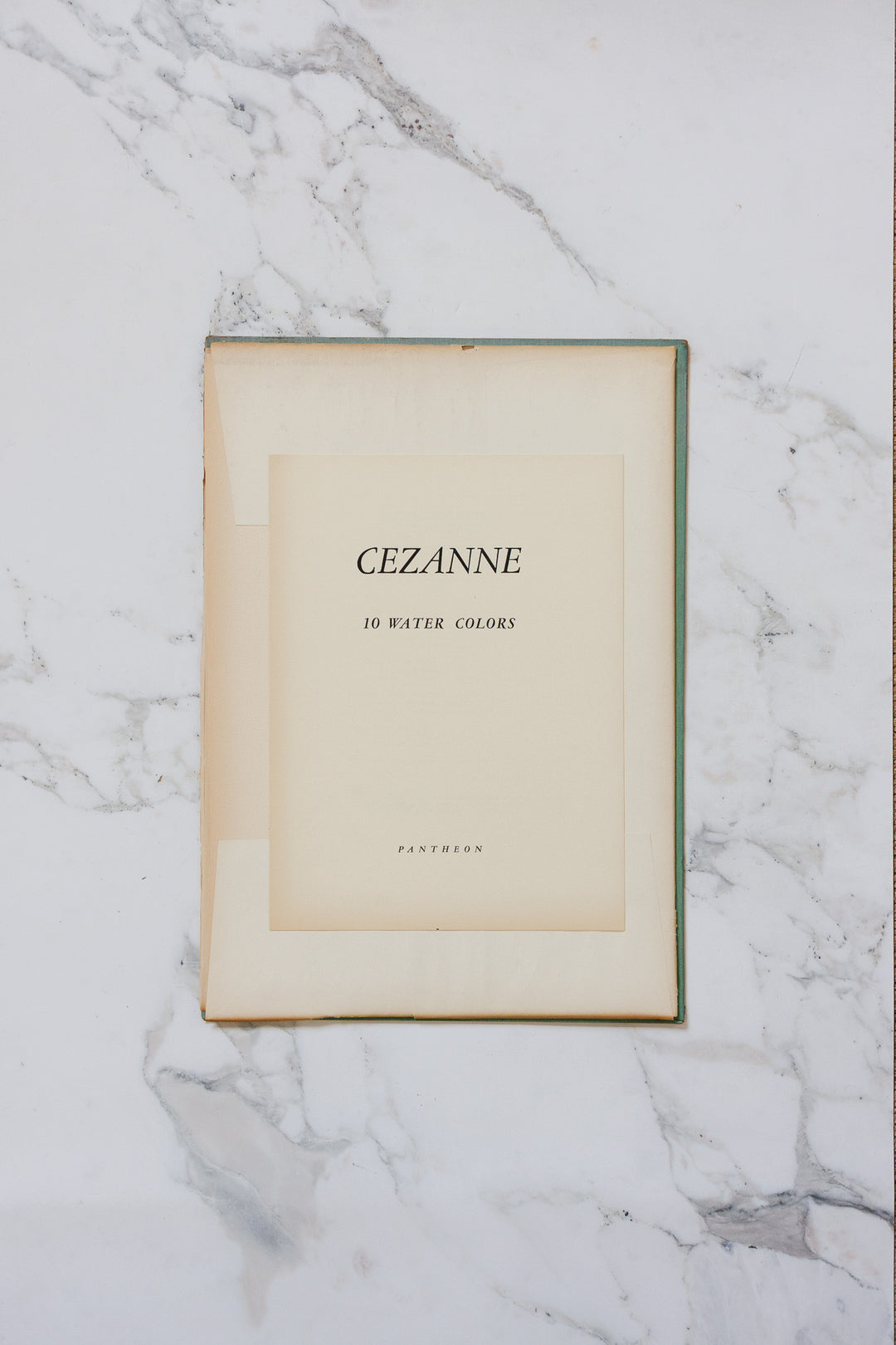 cezanne: 10 watercolours folio
