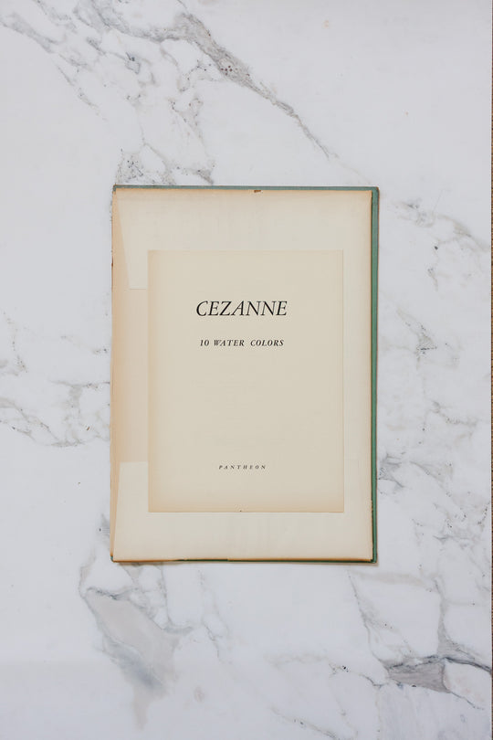 cezanne: 10 watercolours folio