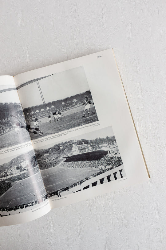 "le football" midcentury french coffee table books: volumes 1 and 2