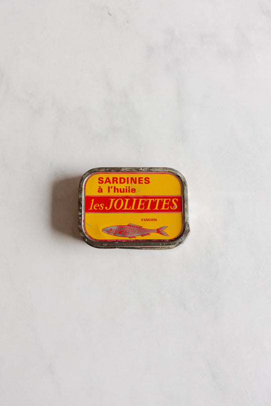 vintage french "les Joliettes" sardine tins