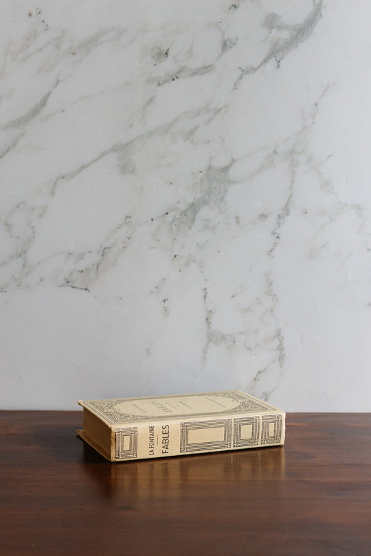 1929 french school edition — fables by jean de la fontaine