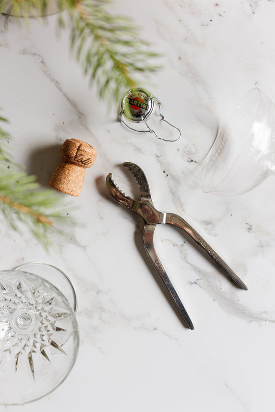 vintage french "lamarche ludes" champagne pliers