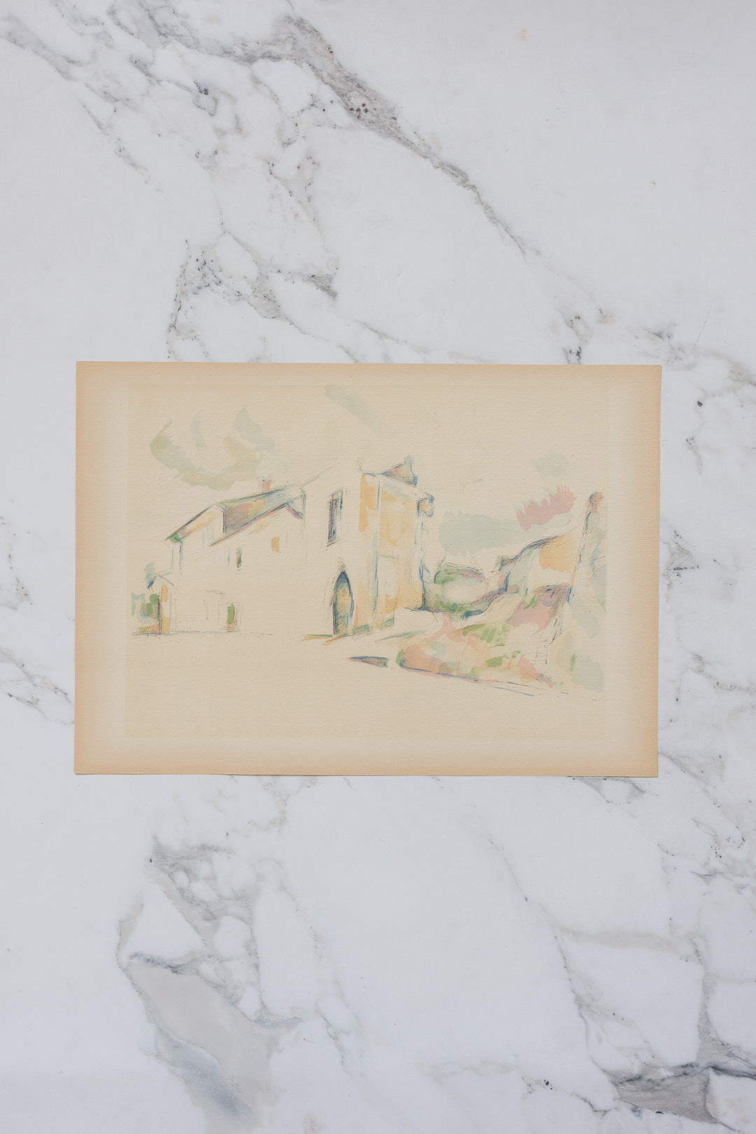 cezanne: 10 watercolours folio