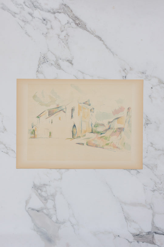 cezanne: 10 watercolours folio