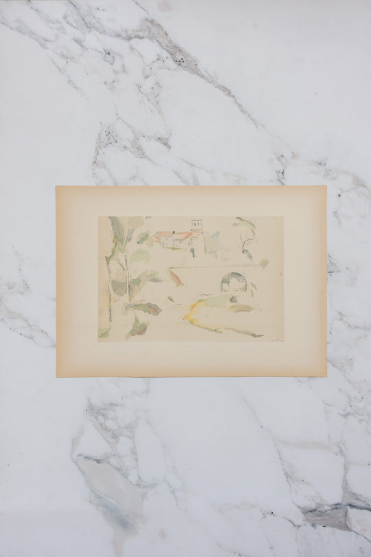 cezanne: 10 watercolours folio